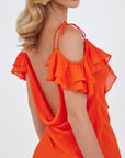 Camila Dress - Orange