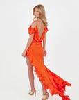 Camila Dress - Orange