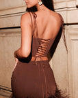 Maya Corset - Chocolate